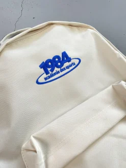 Vice 84 '1984' Embroidered Backpack - Ecru