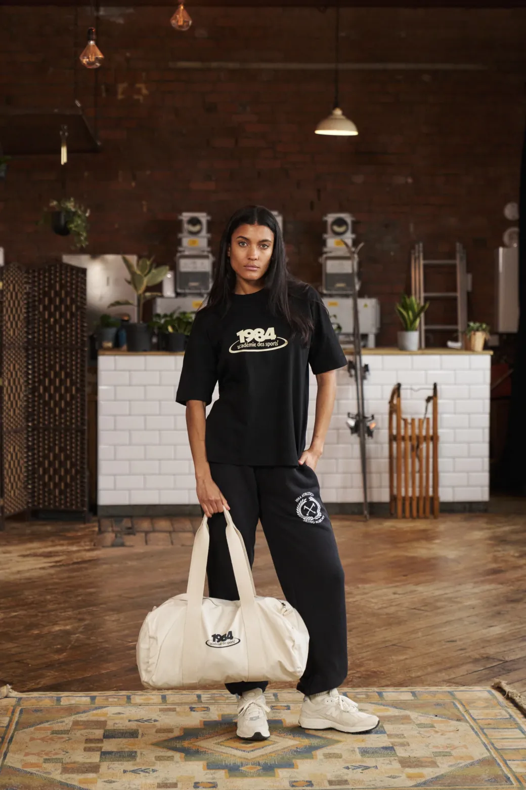 Vice 84 '1984' Gym Bag - Ecru