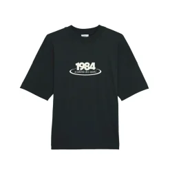 Vice 84 '1984' Oversized Tee - Black