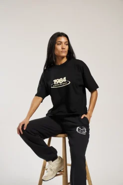 Vice 84 '1984' Oversized Tee - Black