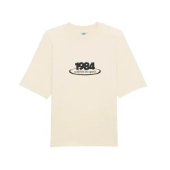 Vice 84 '1984' Oversized Tee - Ecru