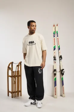 Vice 84 '1984' Oversized Tee - Ecru