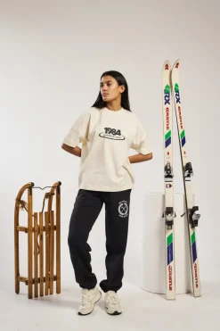 Vice 84 '1984' Oversized Tee - Ecru