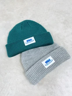 Vice 84 '1984' Ribbed Beanie - Light Grey