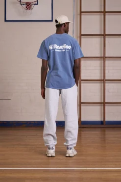 Vice 84 *10 Years Of* 'Baseline' Tee - Vintage Washed Blue