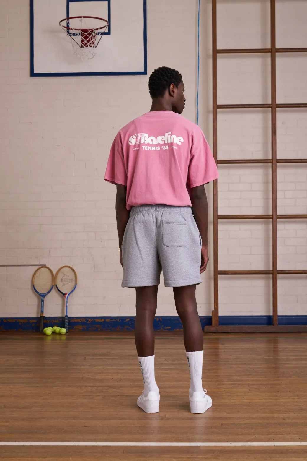 Vice 84 *10 Years Of* 'Baseline' Tee - Vintage Washed Pink