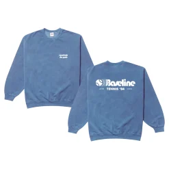 Vice 84 *10 Years Of* 'Baseline' Sweater - Vintage Washed Mid Blue