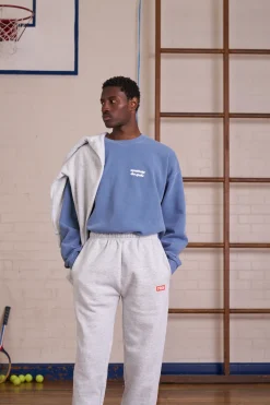 Vice 84 *10 Years Of* 'Baseline' Sweater - Vintage Washed Mid Blue