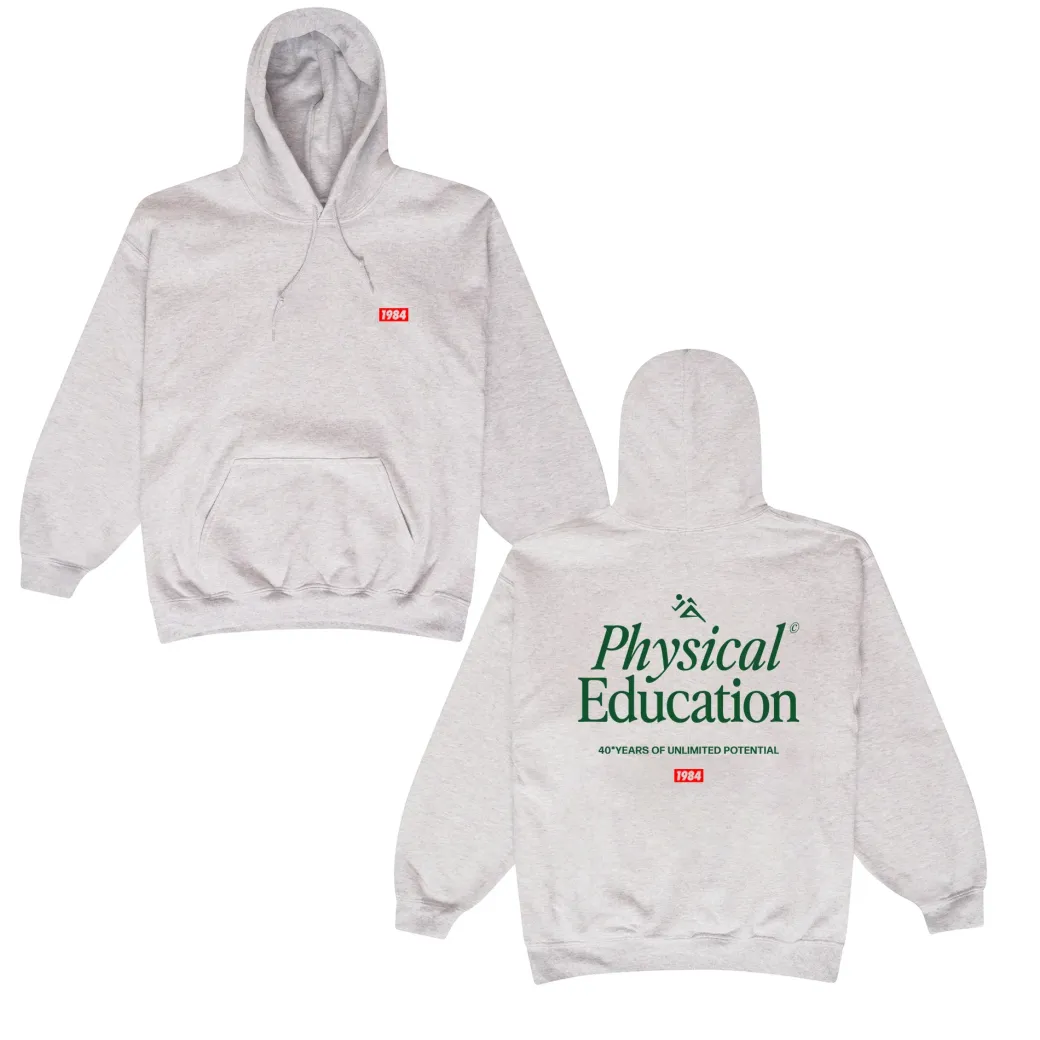 Vice 84 *10 Years Of* 'Physical Education' Hoodie - Ash Grey