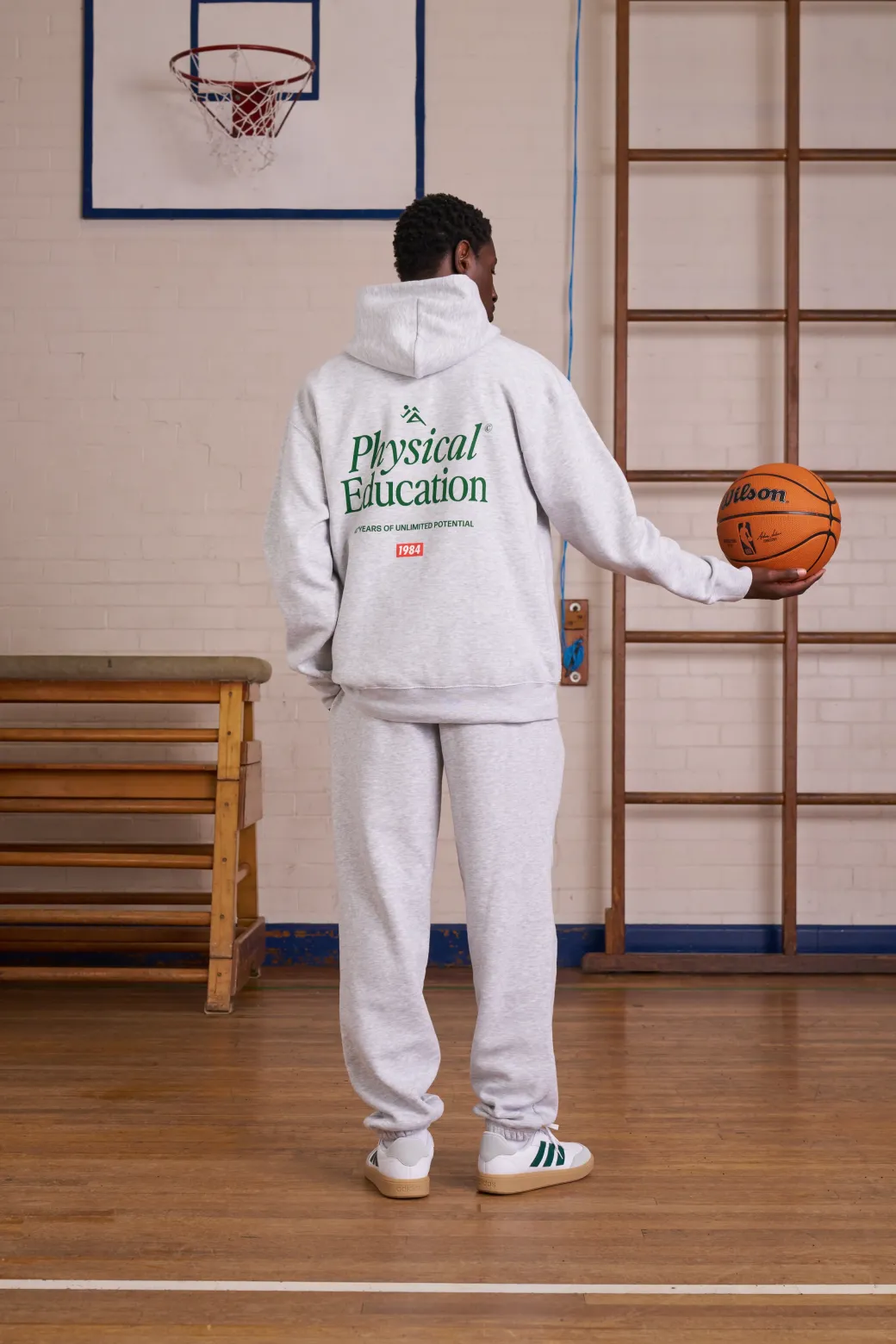 Vice 84 *10 Years Of* 'Physical Education' Hoodie - Ash Grey