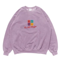 Vice 84 *10 Years Of* 'Sea Shapes' Sweater - Vintage Washed Mauve