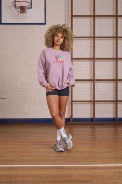 Vice 84 *10 Years Of* 'Sea Shapes' Sweater - Vintage Washed Mauve