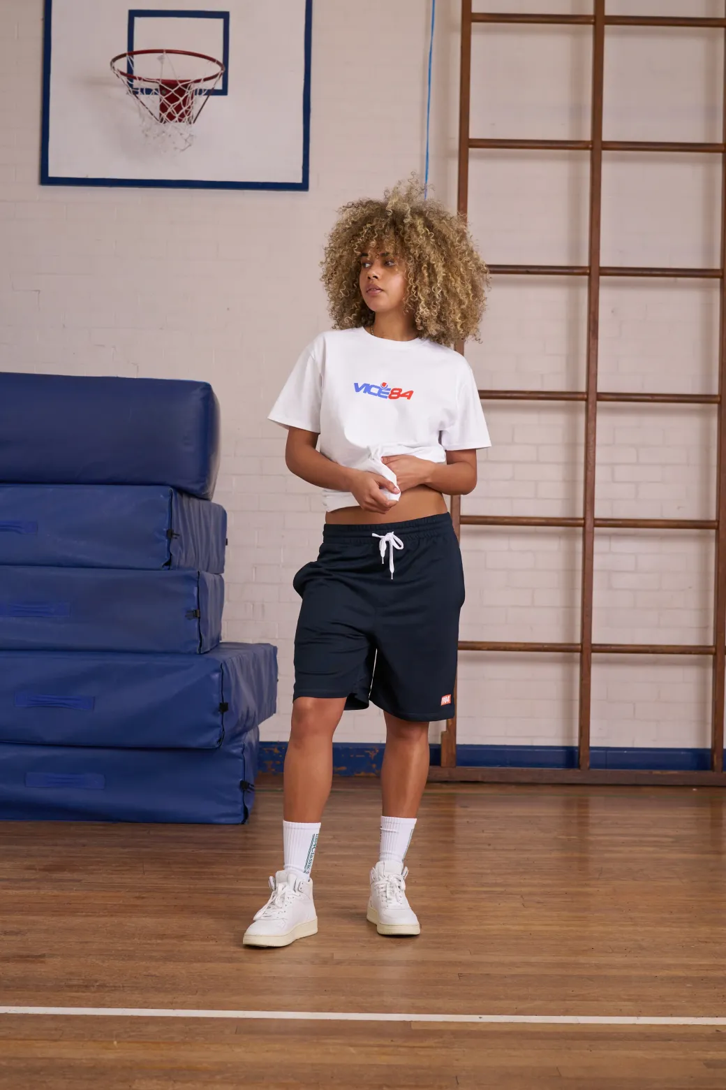 Vice 84 *10 Years Of* 'Tennis' Tee - White