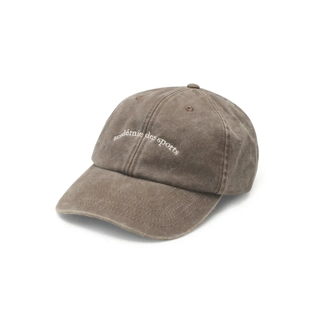 Vice 84 'Académie des Sports' Washed Cap - Brown