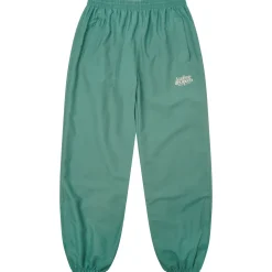 Vice 84 'Académie Des Sports Script' Nylon Trackpants - Green