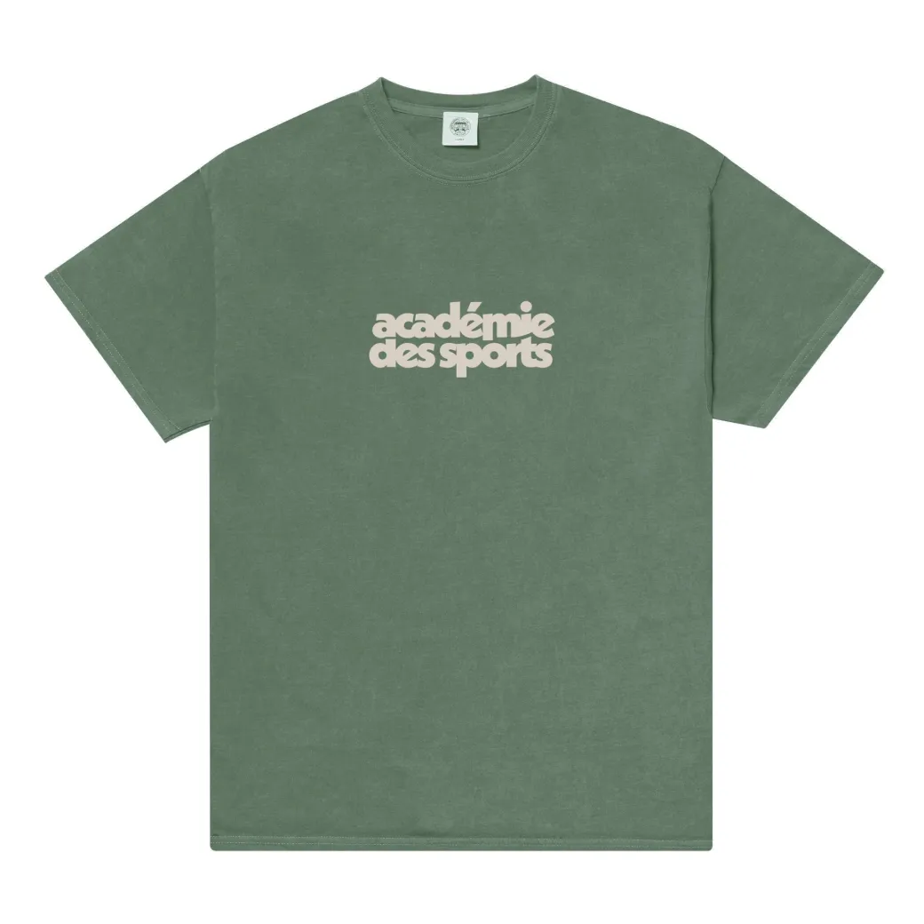 Vice 84 'Académie des Sports' Vintage Washed Tee - Khaki