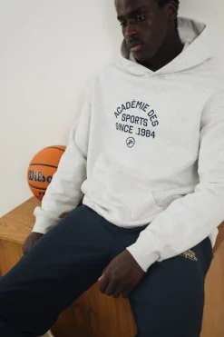Vice 84 'Académie Des Sports 1984' Hoodie - Ash Grey