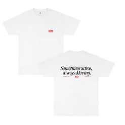 Vice 84 'Always Moving' Tee - White