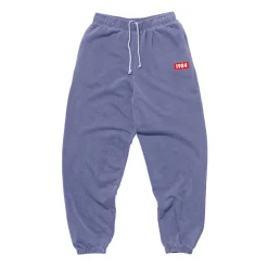 Vice 84 'Always Moving' Vintage Washed Joggers - Violet