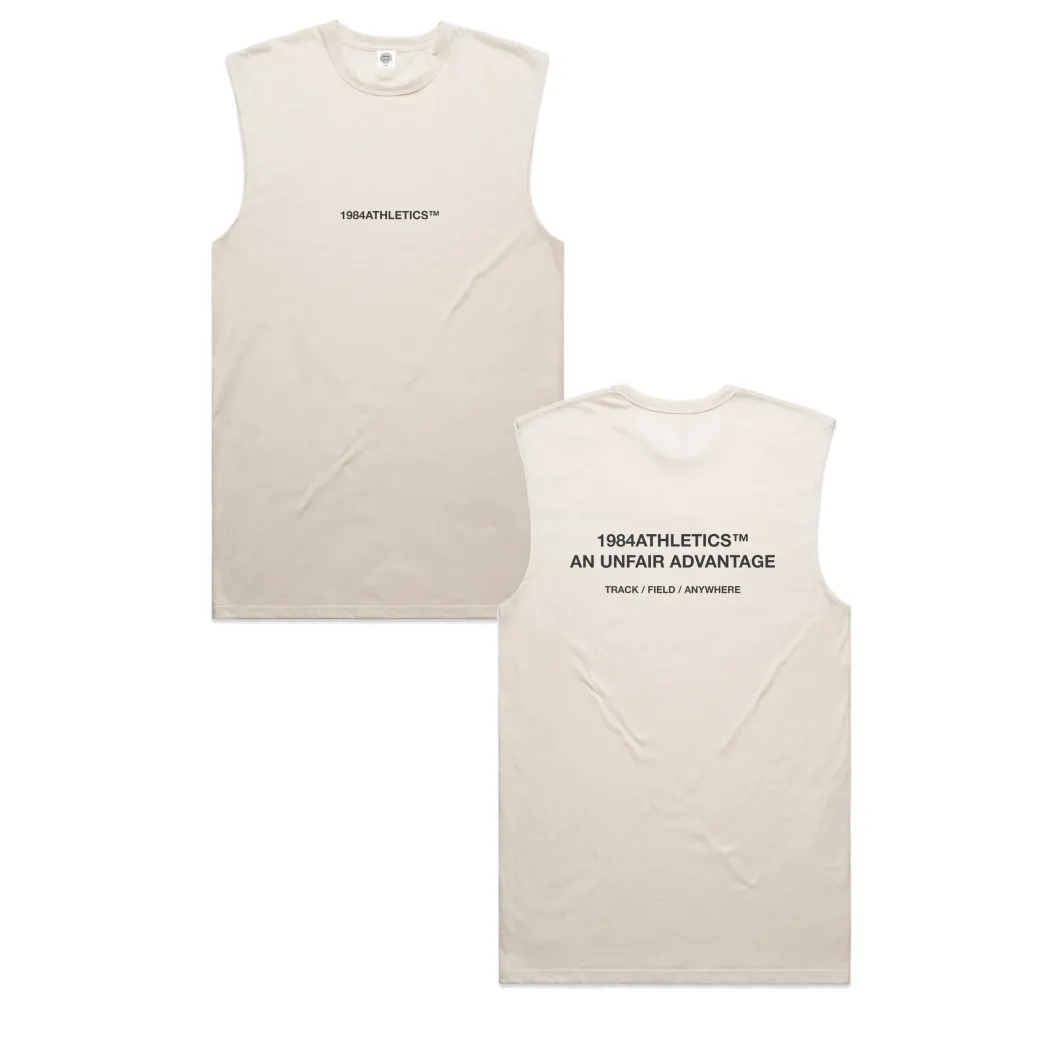 Vice 84 'Athletics' Active Tank - Ecru