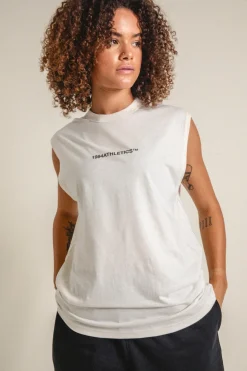 Vice 84 'Athletics' Active Tank - Ecru
