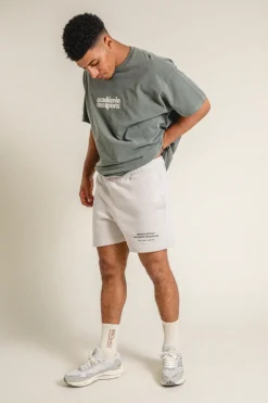 Vice 84 'Athletics' Jogger Shorts - Bone