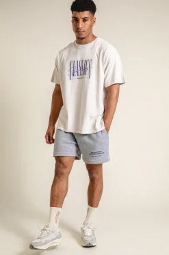 Vice 84 'Athletics' Jogger Shorts - Grey