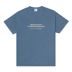 Vice 84 'Athletics' Vintage Washed Tee - Pacific Blue