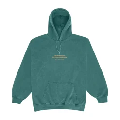 Vice 84 'Athletics' Vintage Washed Hoodie - Forest