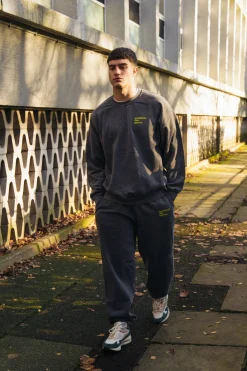 Vice 84 'Baseline' Joggers - Vintage Washed Black