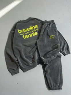 Vice 84 'Baseline' Joggers - Vintage Washed Black