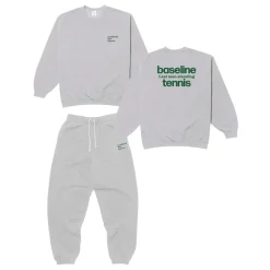 Vice 84 'Baseline' Sweater & Jogger Set - Vintage Washed Ash Grey
