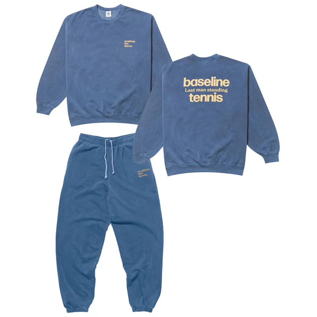 Vice 84 'Baseline' Sweater & Jogger Set - Vintage Washed Navy