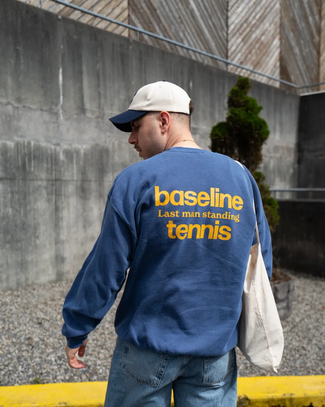 Vice 84 'Baseline' Sweater & Jogger Set - Vintage Washed Navy