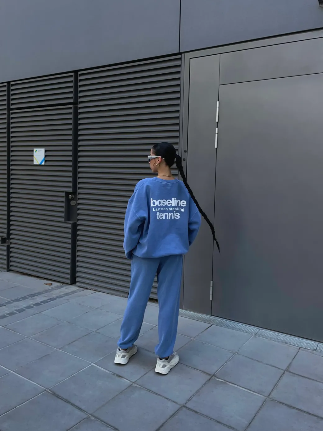 Vice 84 'Baseline' Sweater - Vintage Washed Baby Blue