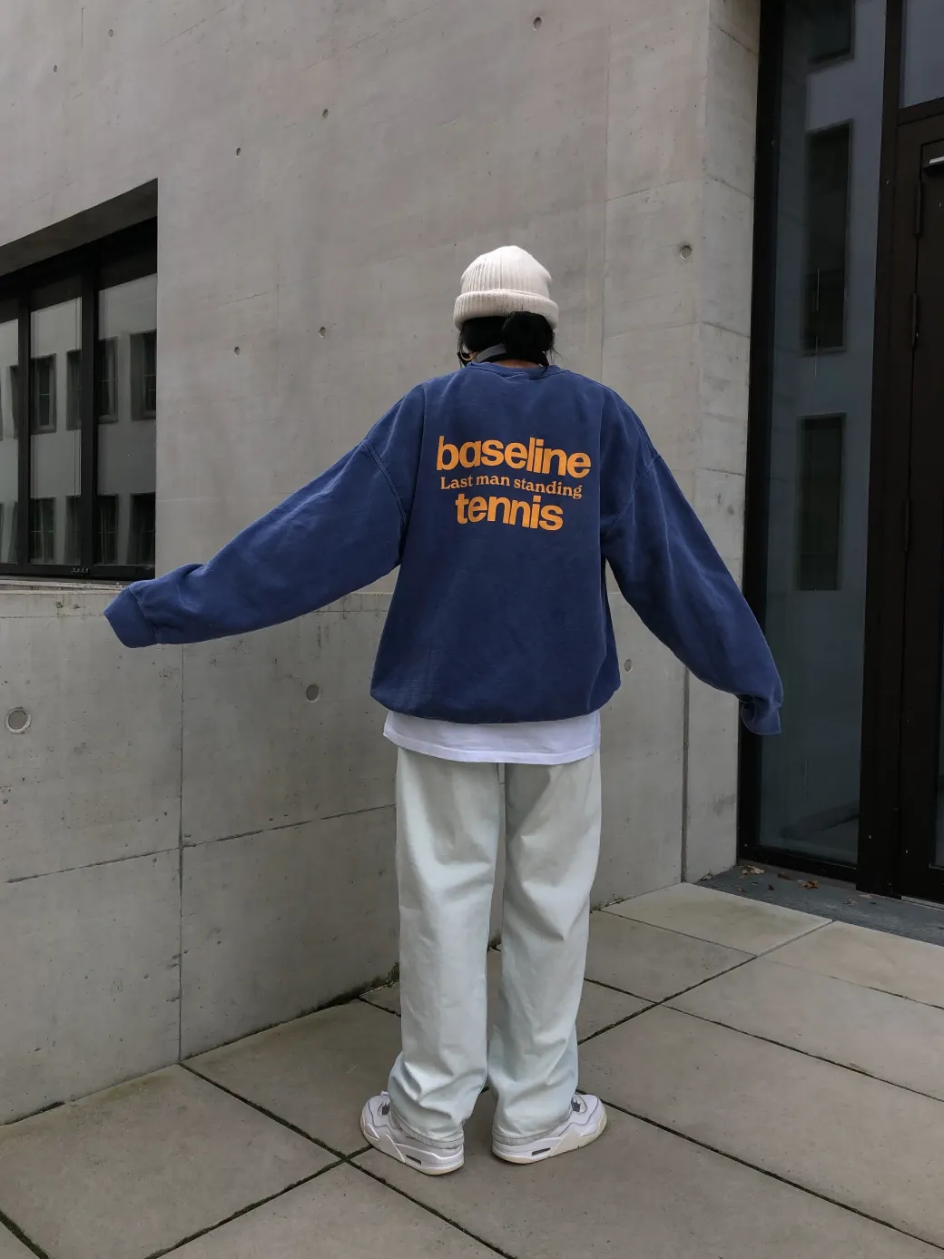 Vice 84 'Baseline' Sweater - Vintage Washed Navy