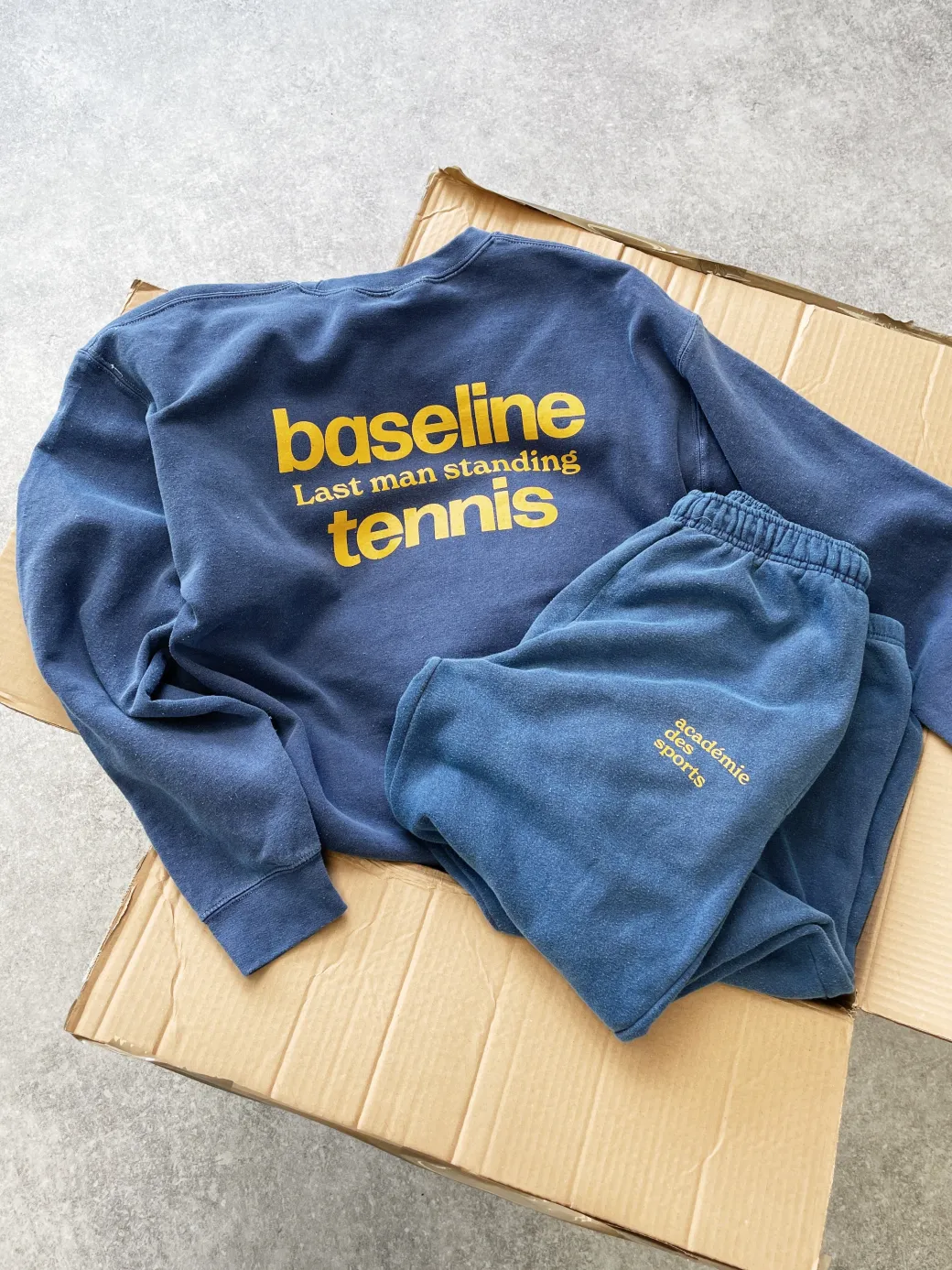 Vice 84 'Baseline' Sweater - Vintage Washed Navy