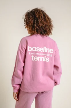 Vice 84 'Baseline' Sweater - Vintage Washed Rose Pink