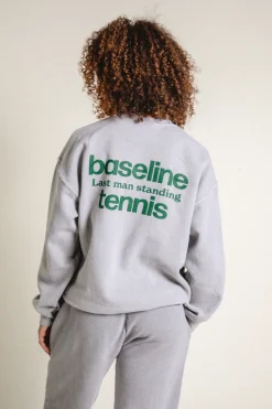 Vice 84 'Baseline' Sweater - Vintage Washed Ash Grey