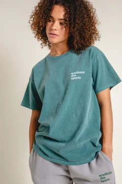 Vice 84 'Baseline' Tee - Vintage Washed Green