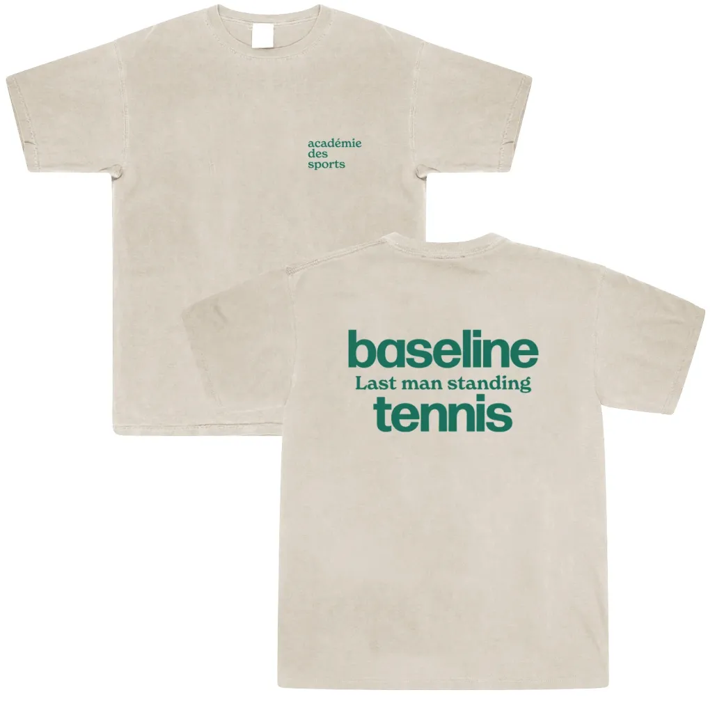 Vice 84 'Baseline' Tee - Vintage Washed Stone