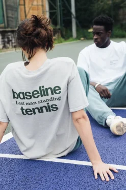 Vice 84 'Baseline' Tee - Vintage Washed Stone