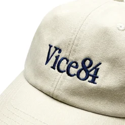 Vice 84 'Classic' Cap - Washed Cream