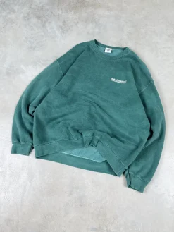 Vice 84 'Classics' Vintage Washed Sweater - Forest