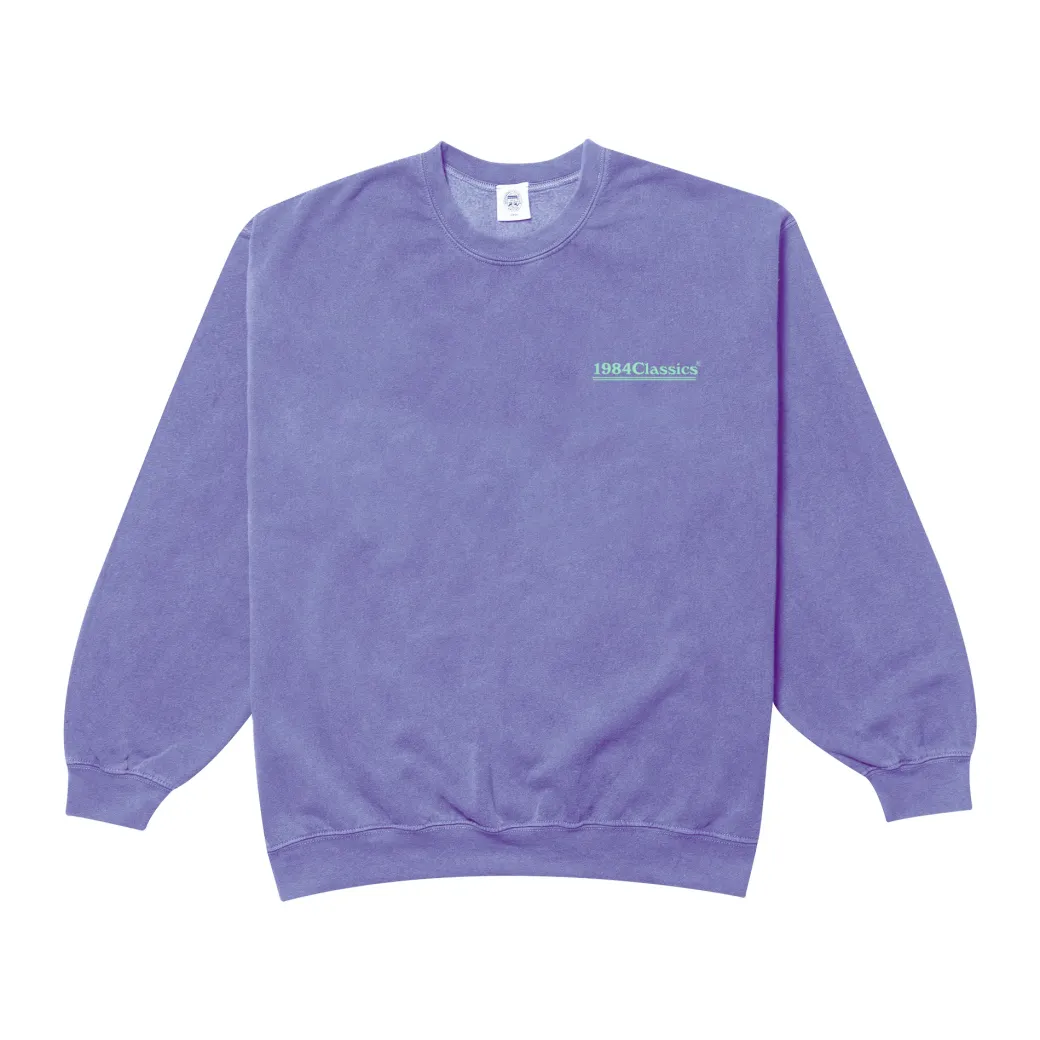Vice 84 'Classics' Vintage Washed Sweater - Orchid