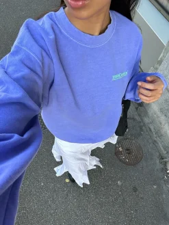 Vice 84 'Classics' Vintage Washed Sweater - Orchid