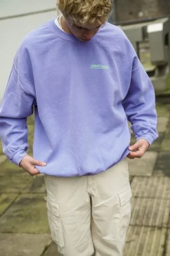 Vice 84 'Classics' Vintage Washed Sweater - Orchid