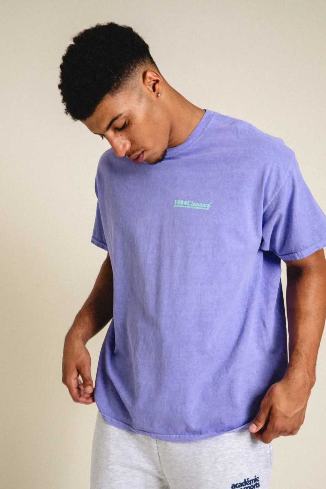 Vice 84 'Classics' Vintage Washed Tee - Orchid