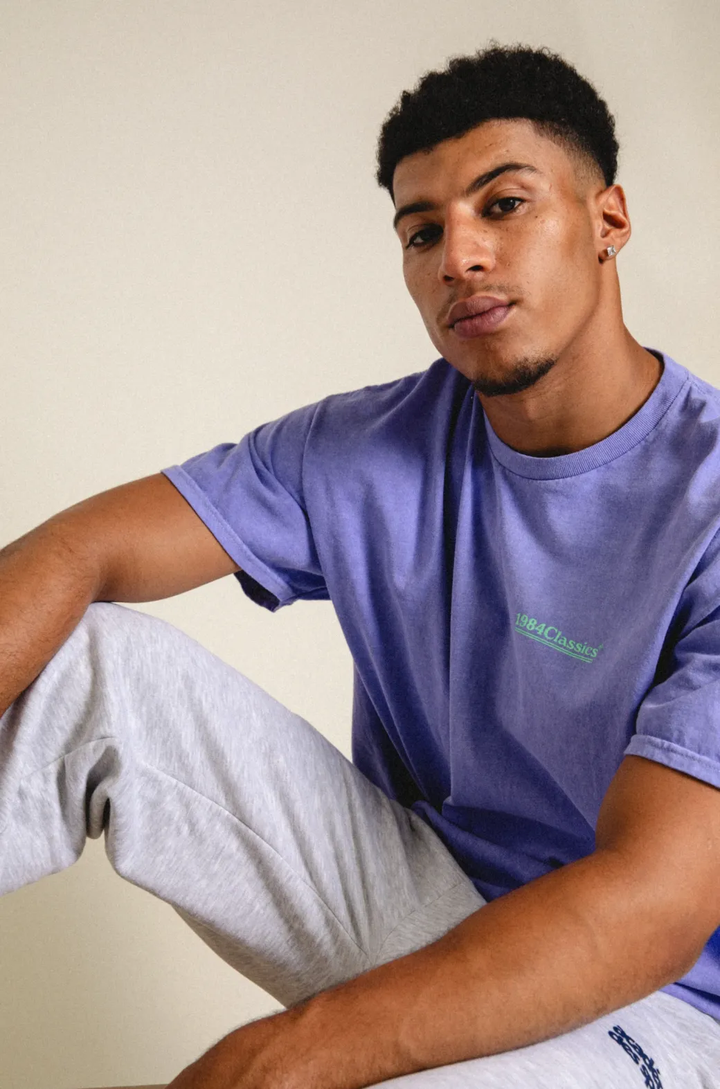 Vice 84 'Classics' Vintage Washed Tee - Orchid