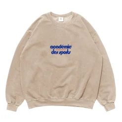 Vice 84 'Club Académie' Vintage Washed Sweater - Sand